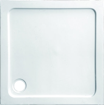 Nampan Mandi ABS Ringan, Sempit, Slate Rendah, 1000 X 1000 Baki Mandi Anti Slip
